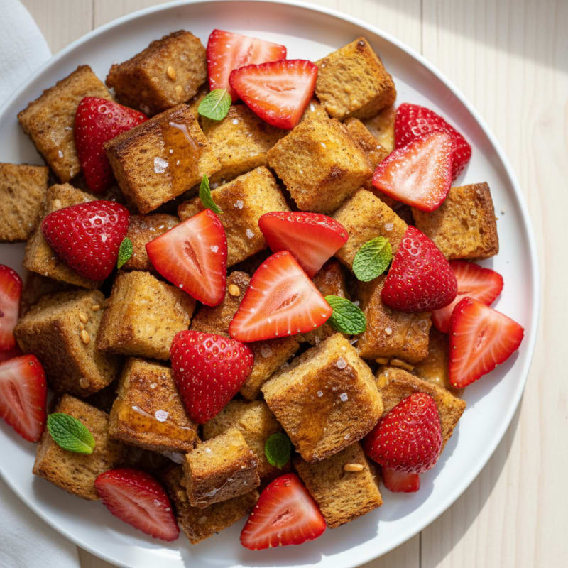 Strawberry French Toast Bake