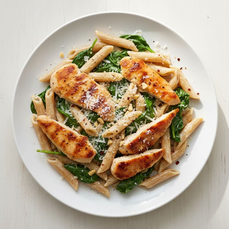 Creamy Garlic Parmesan Chicken Pasta