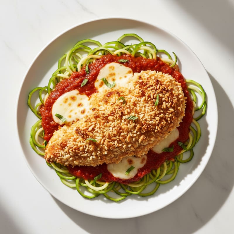 Baked Chicken Parmesan with Marinara