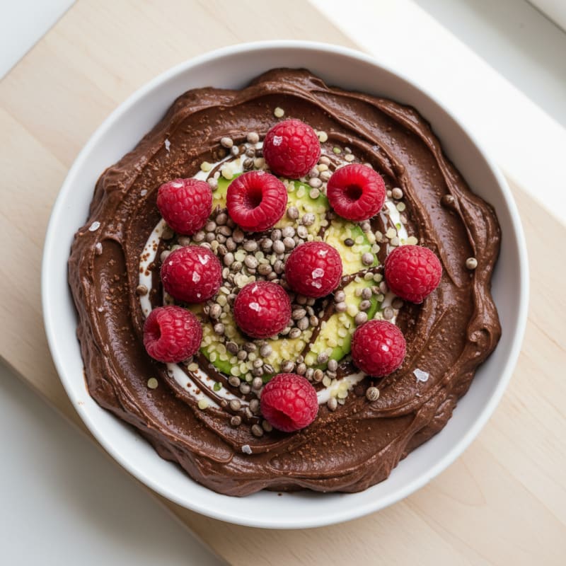 Decadent Dark Chocolate Avocado Mousse
