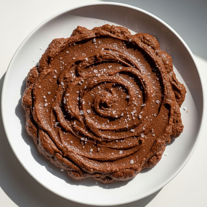 Silky Chickpea Protein Pudding with Cacao