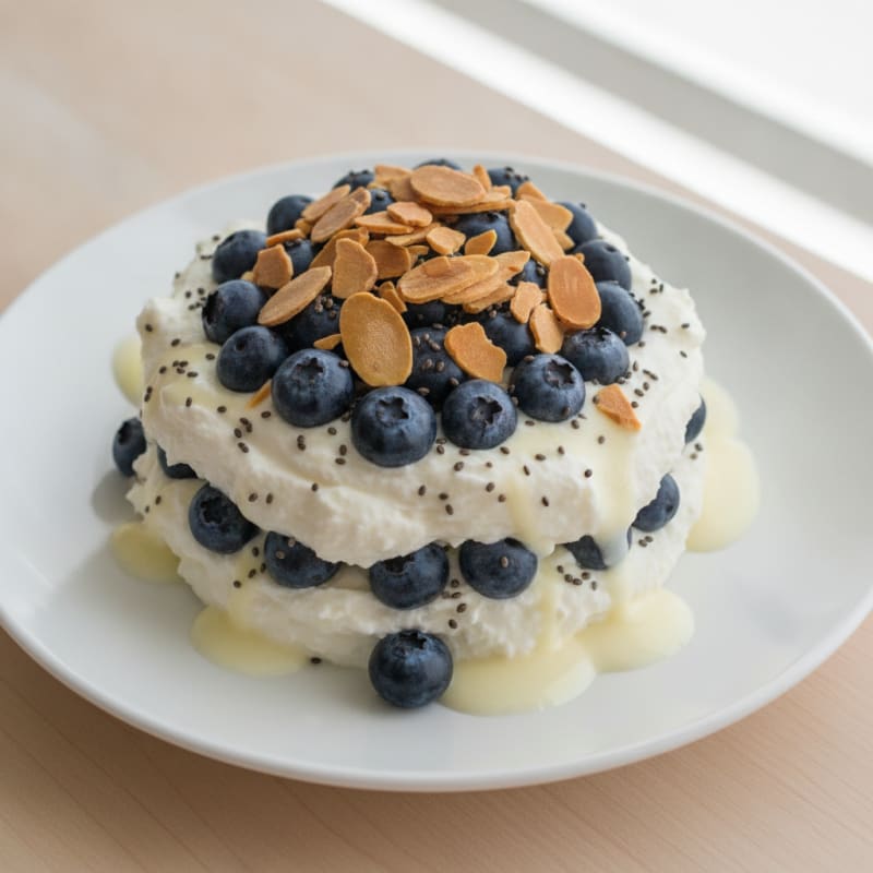 Creamy Greek Yogurt Protein Parfait with Berries