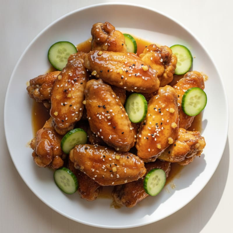 Sweet & Sticky Honey Wings