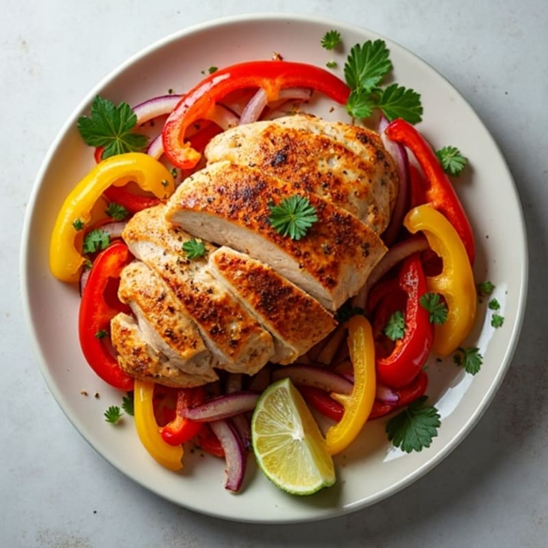 Sheet Pan Chicken Fajitas