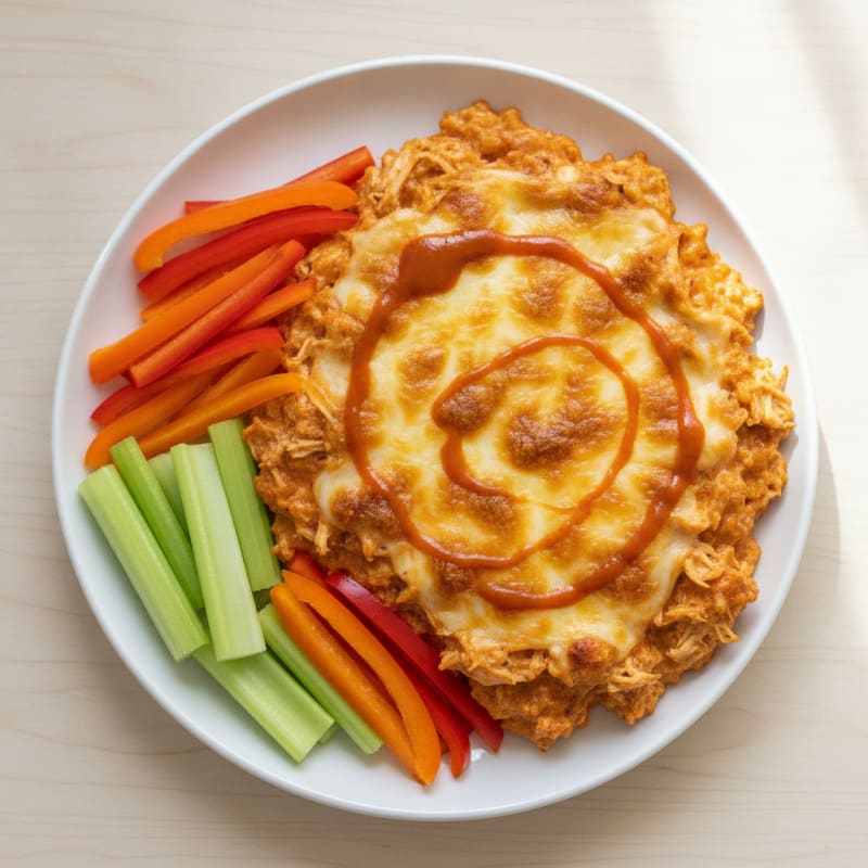 High-Protein Buffalo Chicken Dip