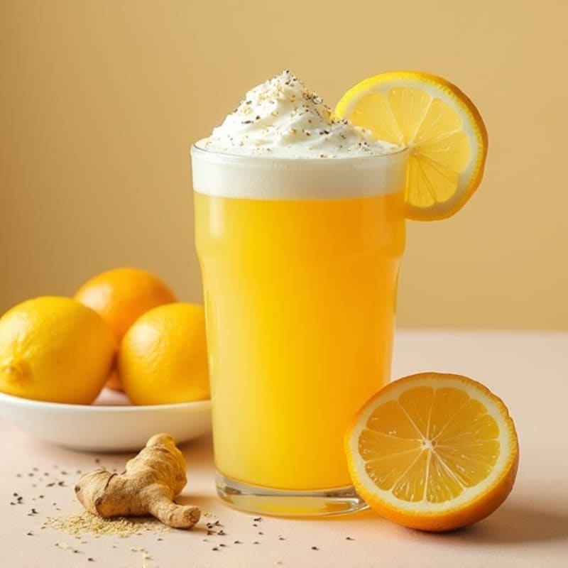 Fresh-Pressed Immune Boosting Ginger Shot