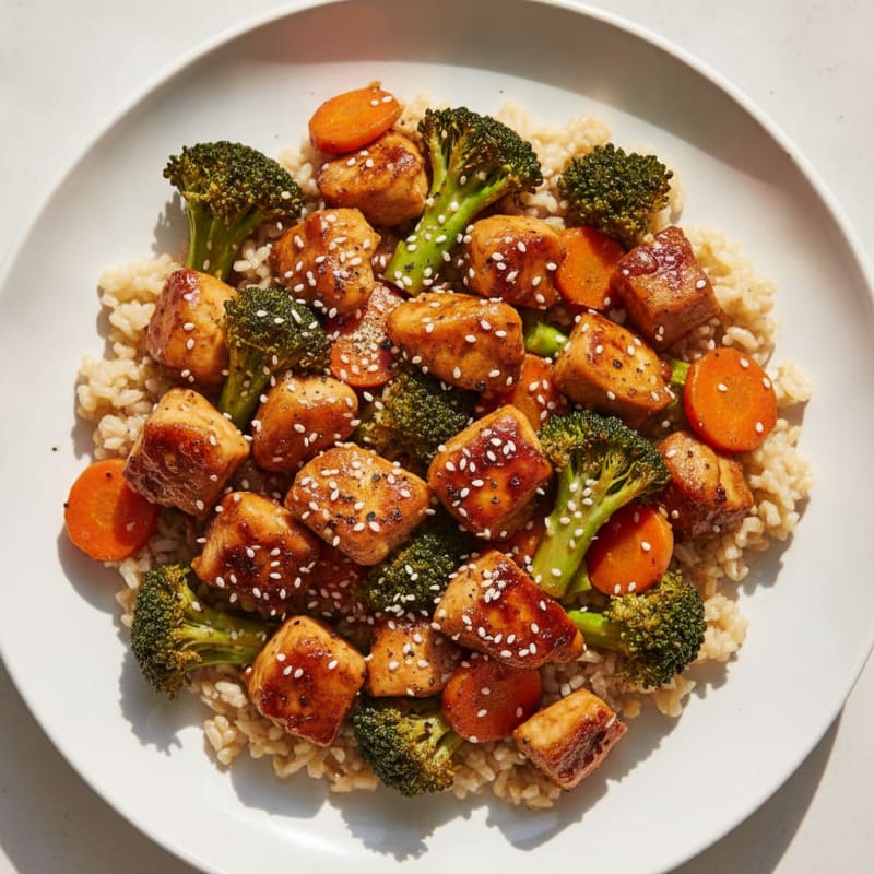 Teriyaki Chicken and Broccoli Stir-Fry