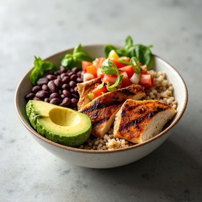 Hearty Black Bean Burrito Bowl