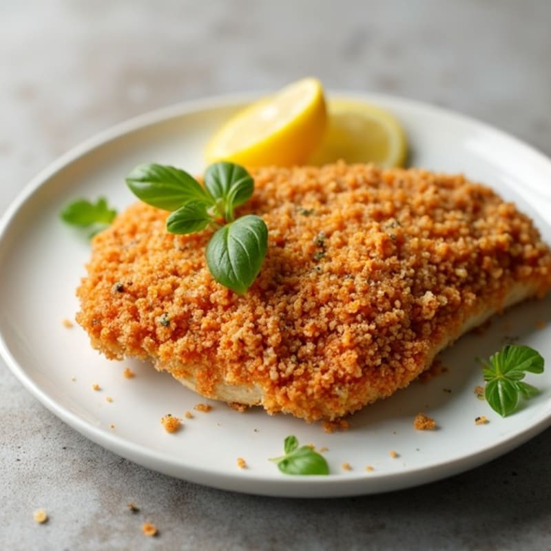 Oven-Baked Crispy Almond-Crusted Chicken