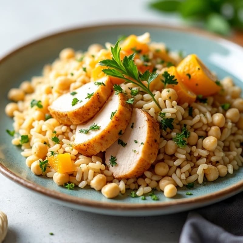 Fresh Herb-Citrus Rice Pilaf with Toasted Pine Nuts