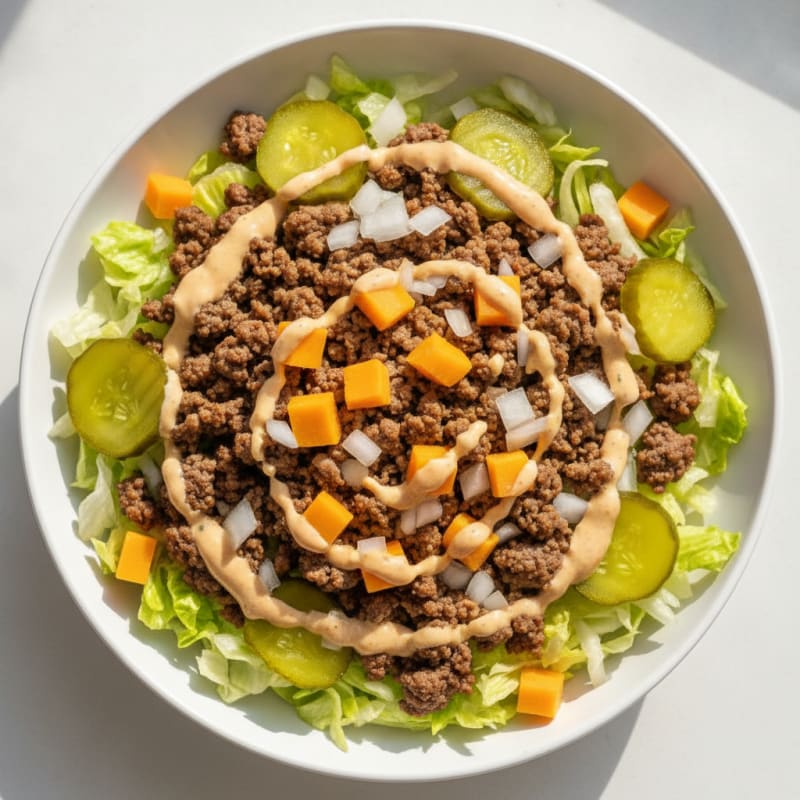 Big Mac Protein Bowl