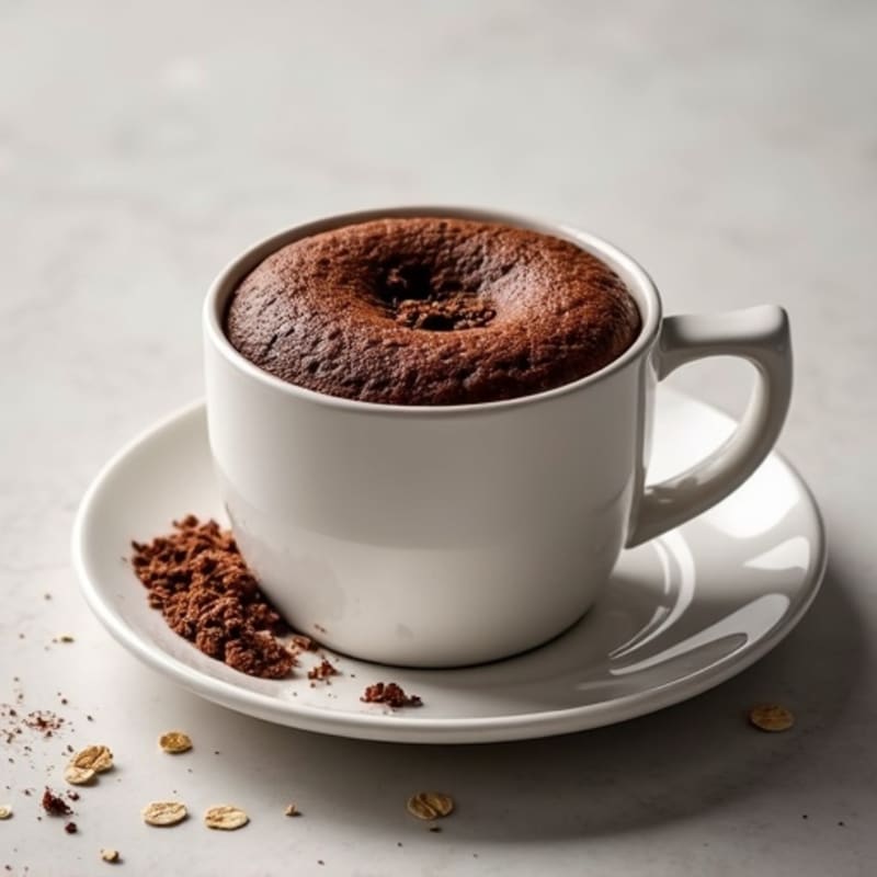 Fluffy High-Protein Chocolate Mug Cake