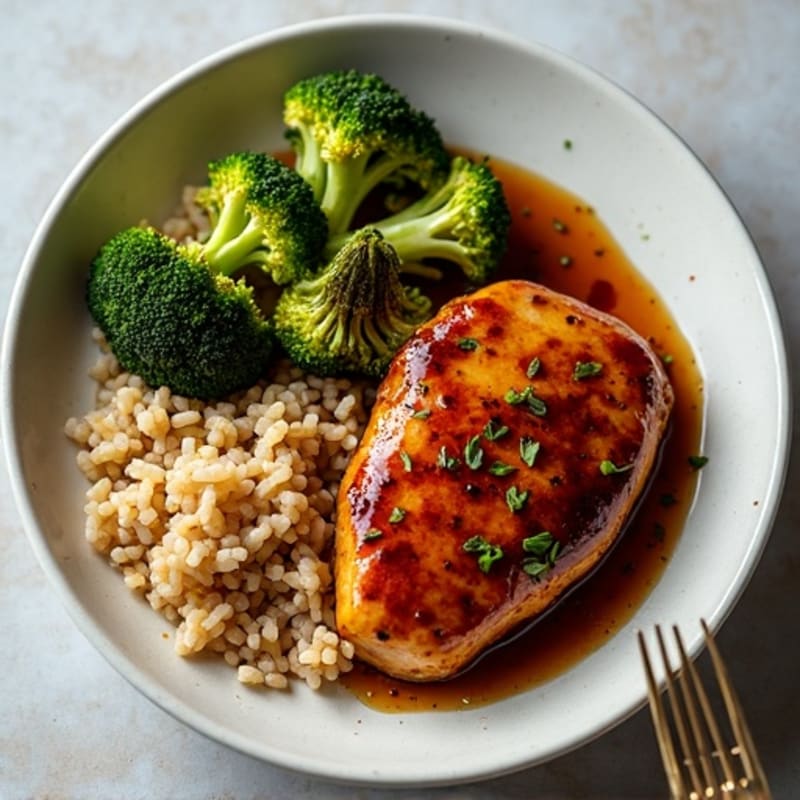 Sheet Pan Teriyaki Chicken with Roasted Broccoli