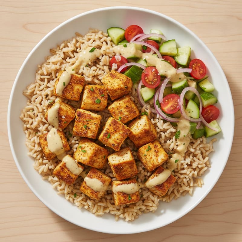 Chicken Shawarma Rice Bowl