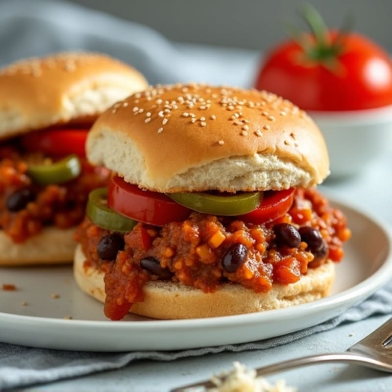 Hearty Veggie-Packed Sloppy Joe Sliders