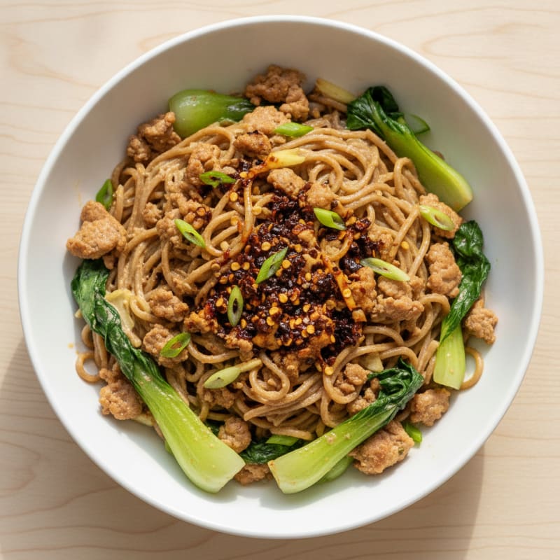 Sichuan Pork Dan Dan Noodles