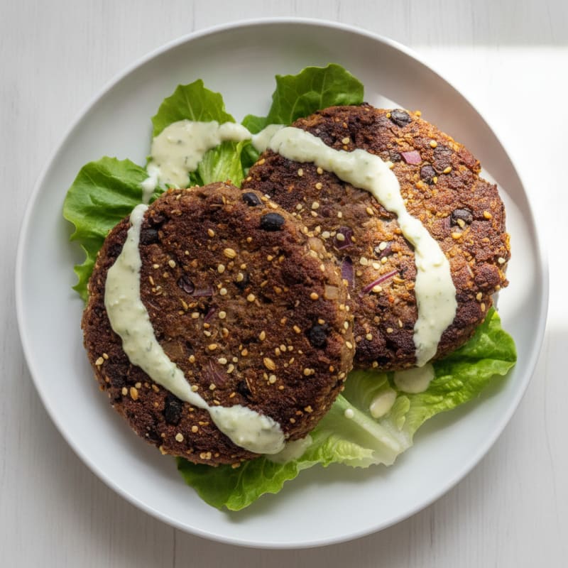 Hearty Black Bean Burgers