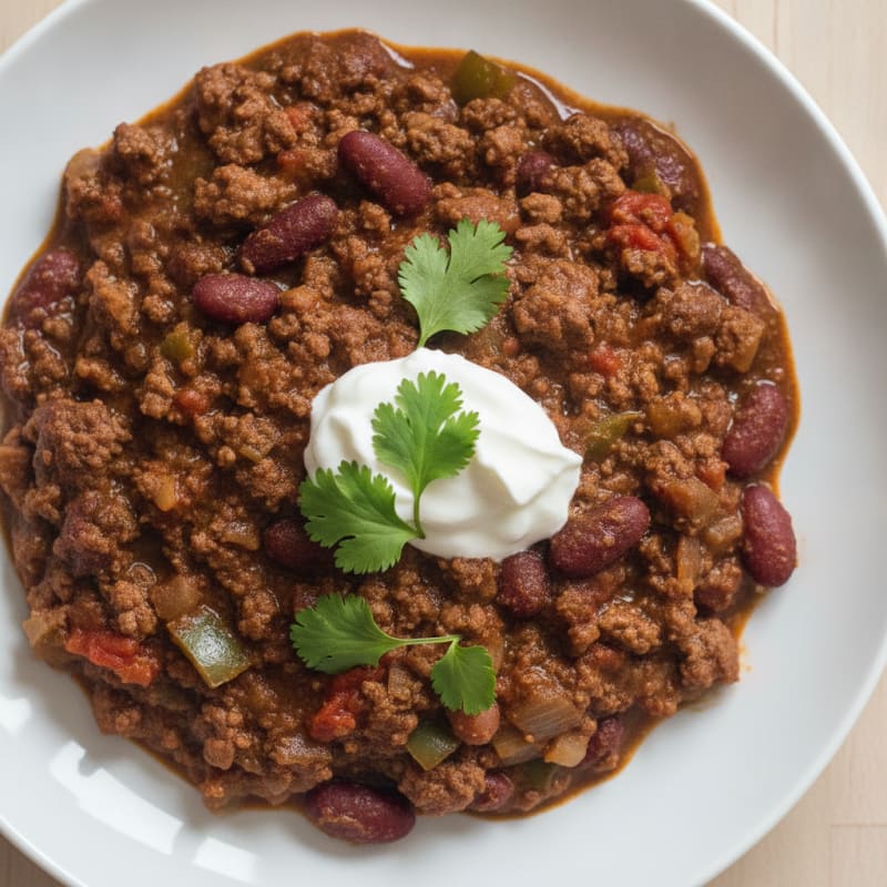 Hearty Venison Chili with Ancho and Cocoa