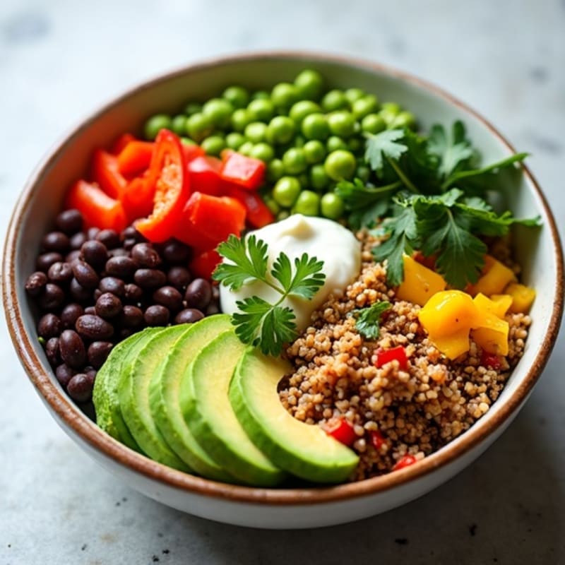 Vibrant Quinoa and Black Bean Salad