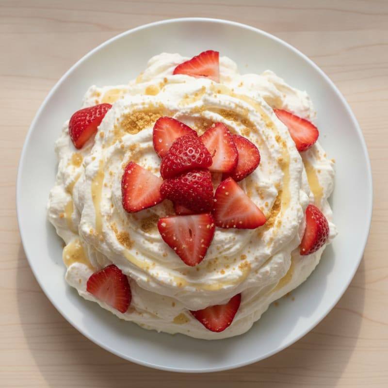 No-Bake Greek Yogurt Cheesecake Fluff