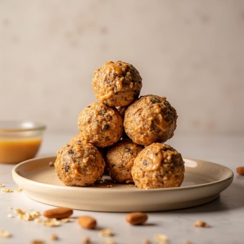 No-Bake Almond Butter Protein Bites