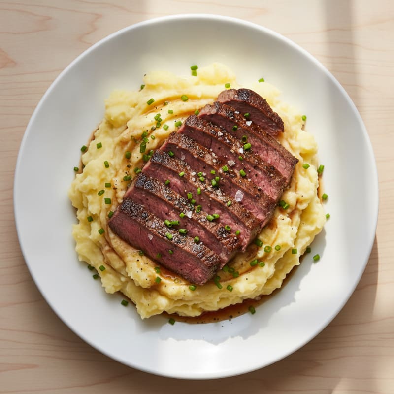 Buttery Garlic Mashed Potatoes