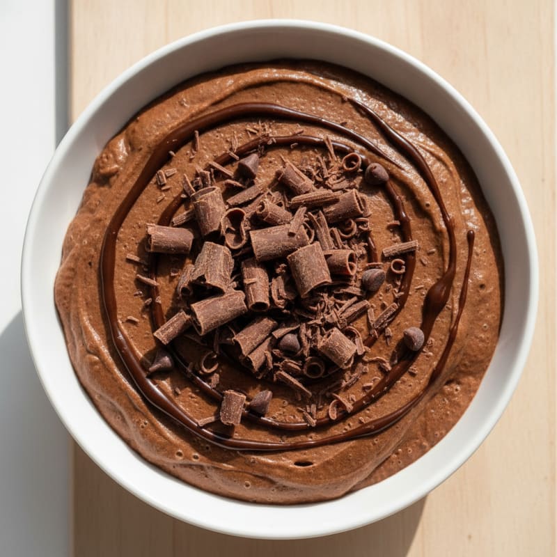 Silky Chocolate Protein Pudding