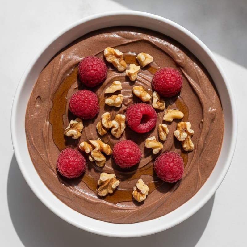 Greek Yogurt Chocolate Protein Pudding
