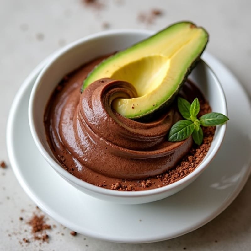 Creamy Dark Chocolate Avocado Mousse