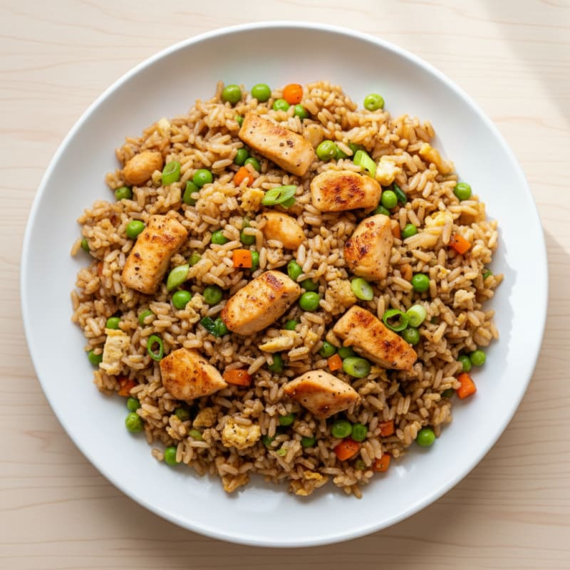 Chicken and Vegetable Fried Rice