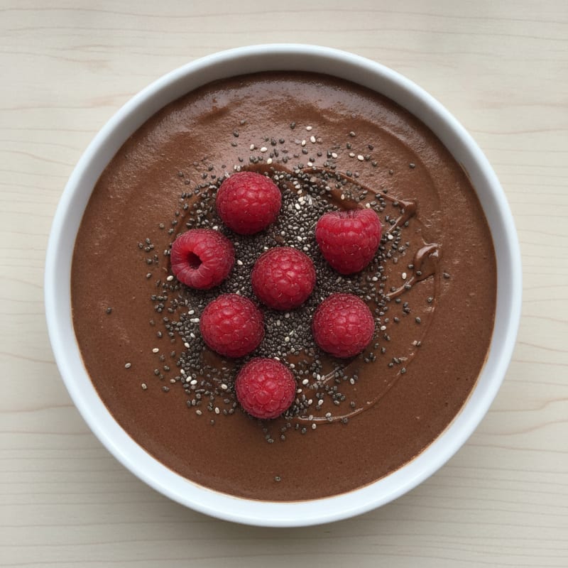 Silky Cottage Cheese Chocolate Protein Mousse