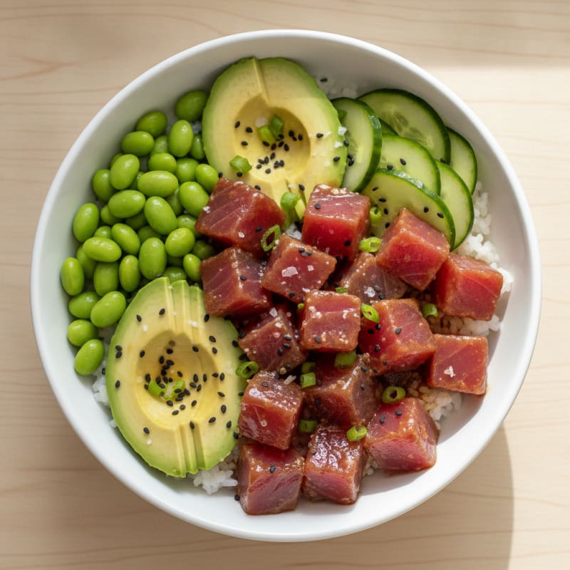 Pro-Style Ahi Tuna Poke Bowl
