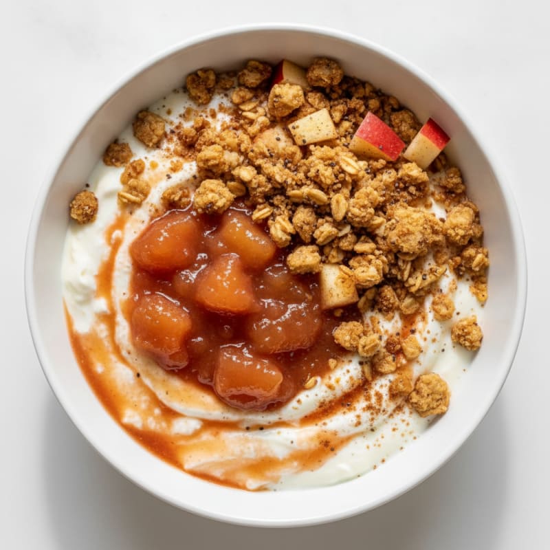 Apple Cinnamon Protein Breakfast Bowl