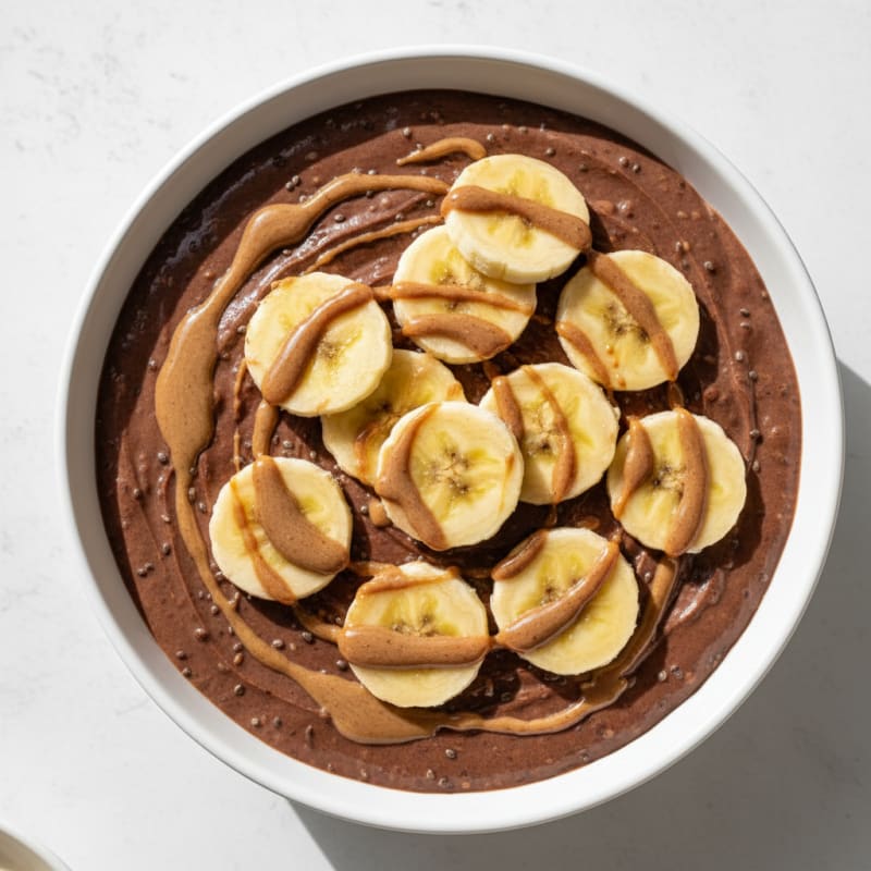 Silky Chocolate Protein Pudding