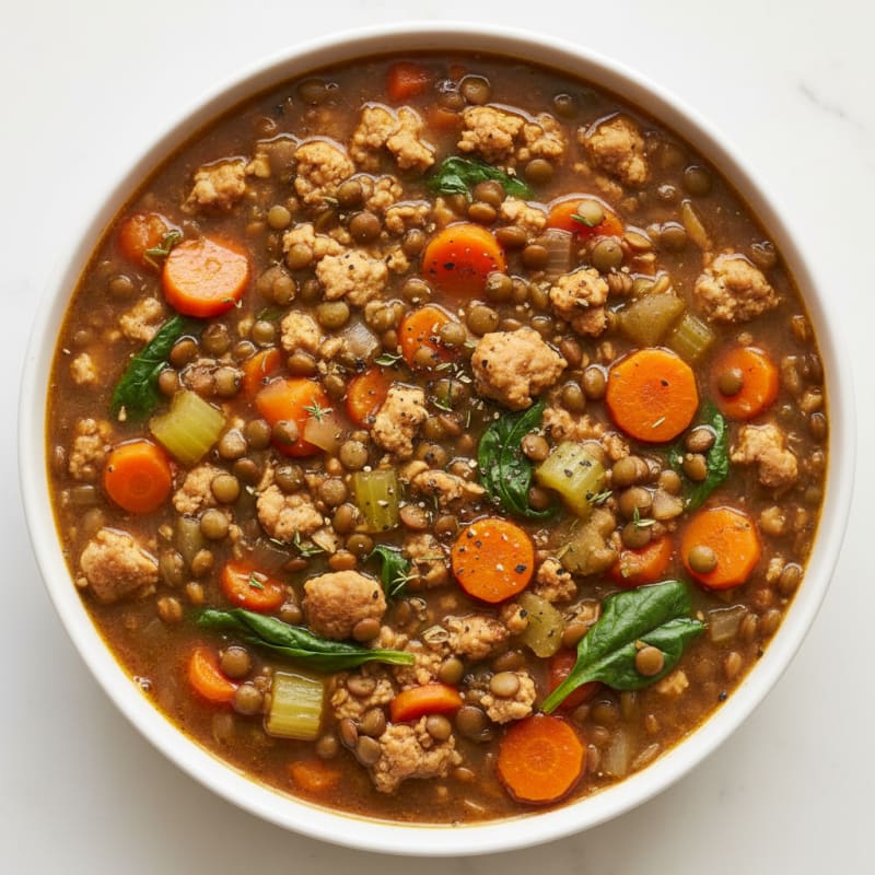 Hearty Vegetable and Lentil Soup