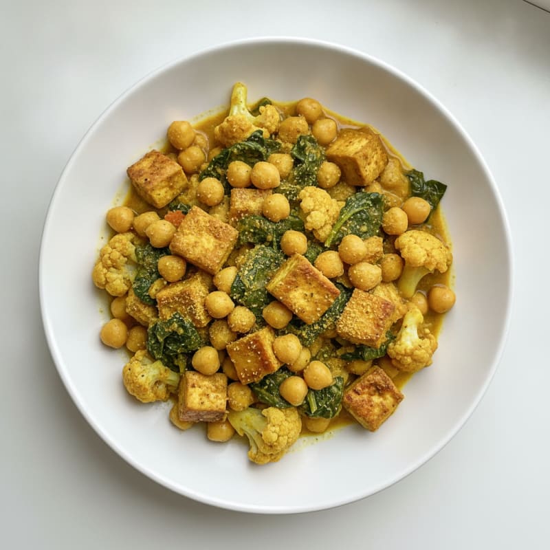 Hearty Chickpea and Vegetable Curry