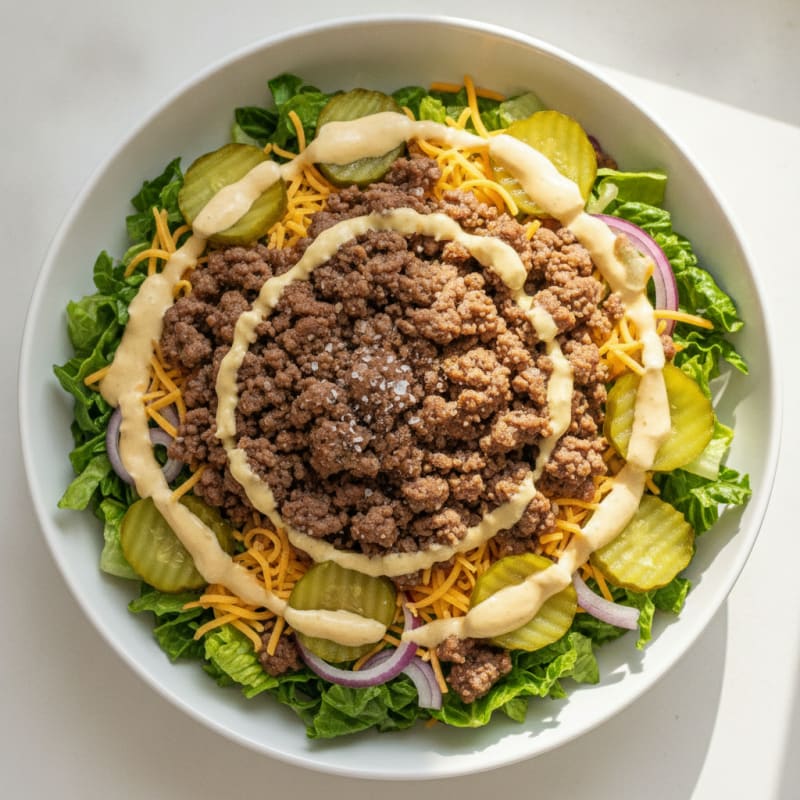 Big Mac Protein Bowl