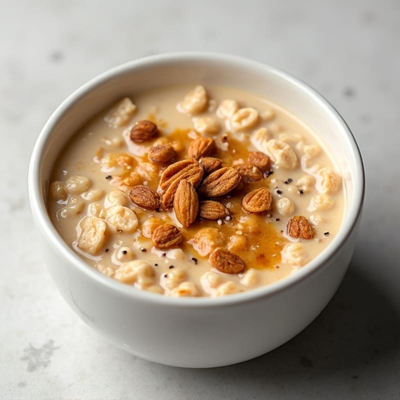 Creamy High-Protein Vegan Oatmeal