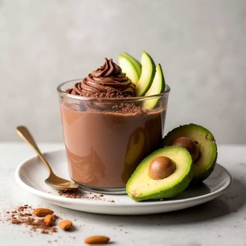 Silky Chocolate Protein Pudding with Greek Yogurt
