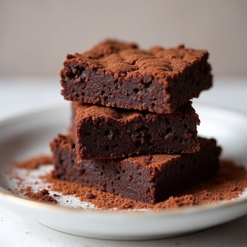 Fudgy Black Bean Brownies