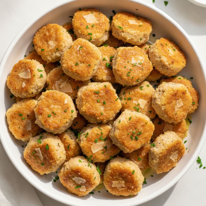 Savory Herb Parmesan Bites