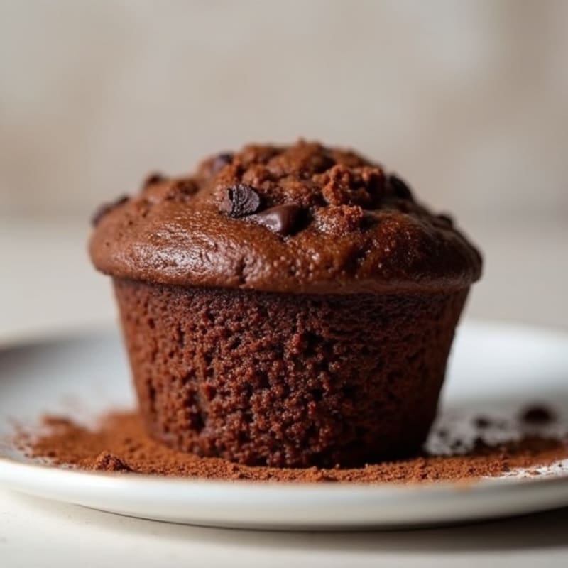 Healthy Chocolate Protein Muffins