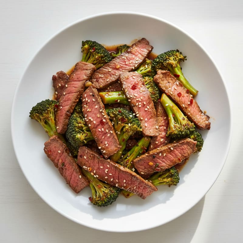 Sesame Beef and Broccoli Stir-Fry