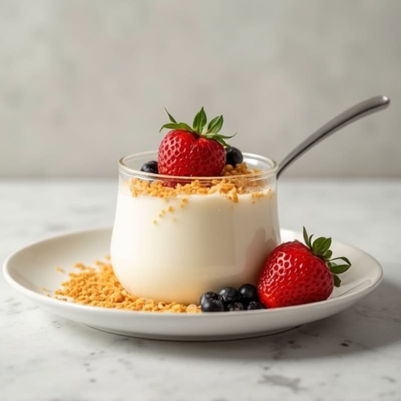 Silky Greek Yogurt Protein Pudding