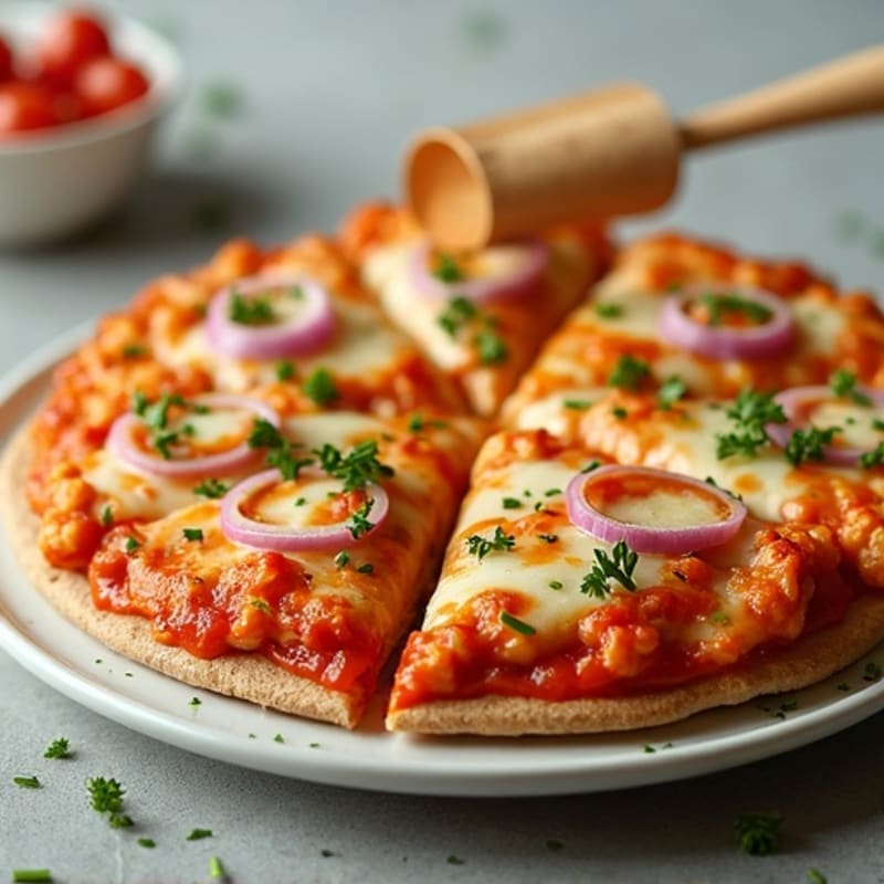 Crispy Buffalo Chicken Sheet Pan Pizza