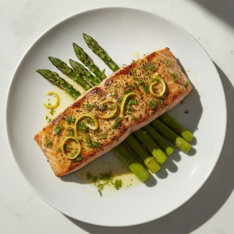 Lemon Herb Grilled Salmon