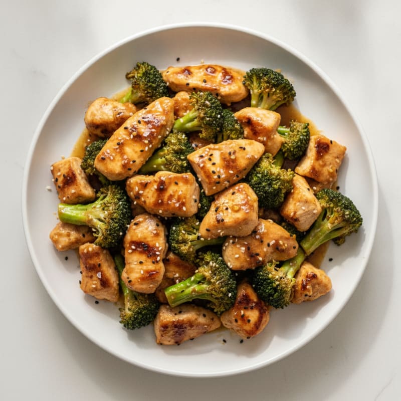 Teriyaki Chicken and Broccoli Stir-fry