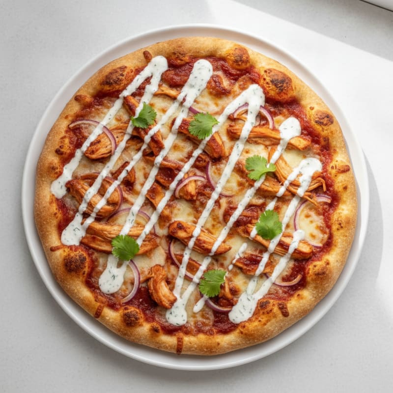 BBQ Ranch Chicken Pizza