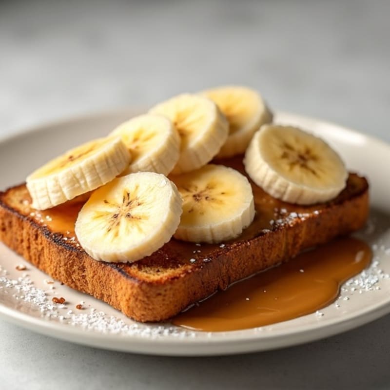 Energy-Packed Almond Butter Banana Toast