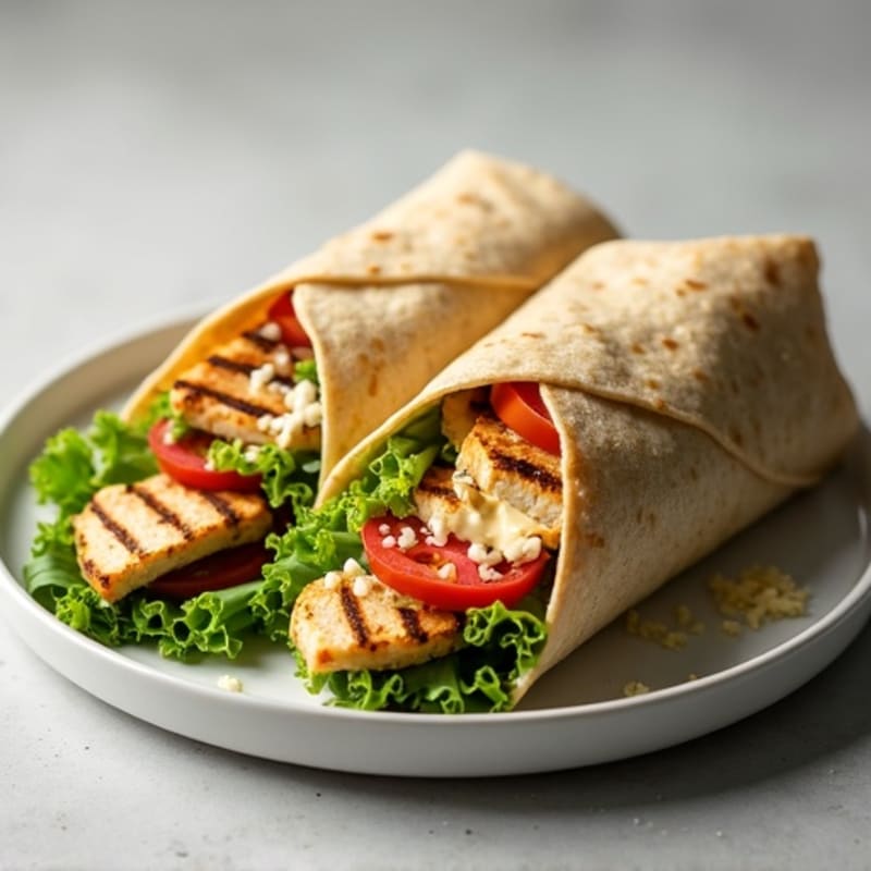 Grilled Chicken Caesar Wrap
